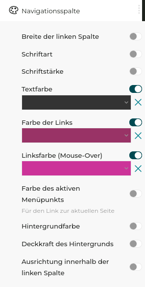 Individualisierte Farben…