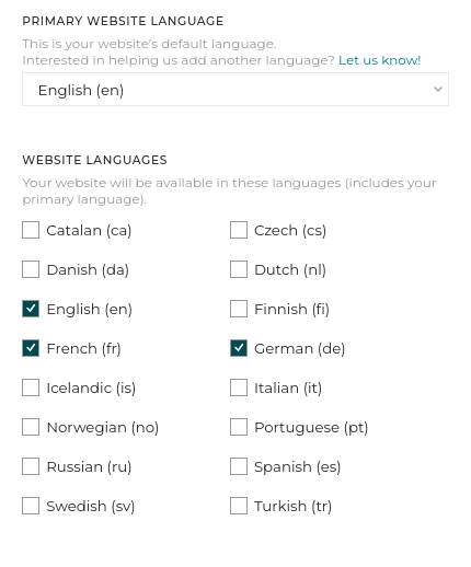 languages