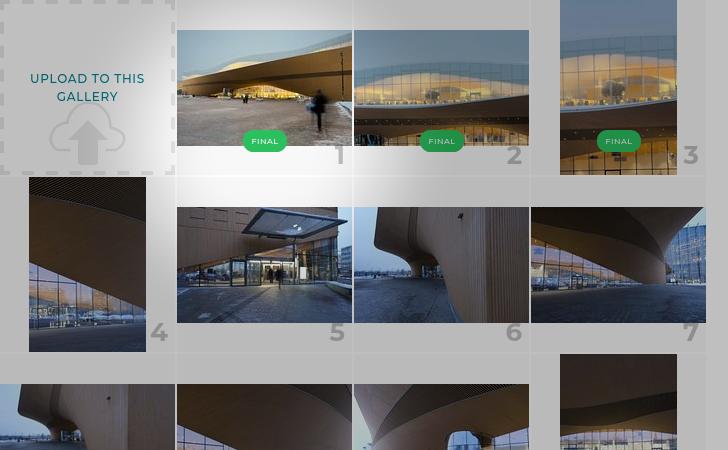 Replaced images in Final state in the administration space