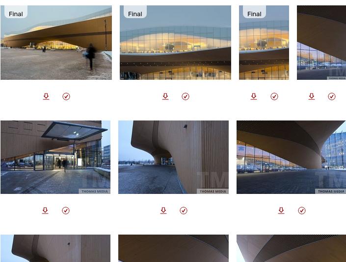Replaced, Final images in the gallery. They can be redownloaded from the gallery at a later stage, for example if the client loses the files that were automatically delivered to them.